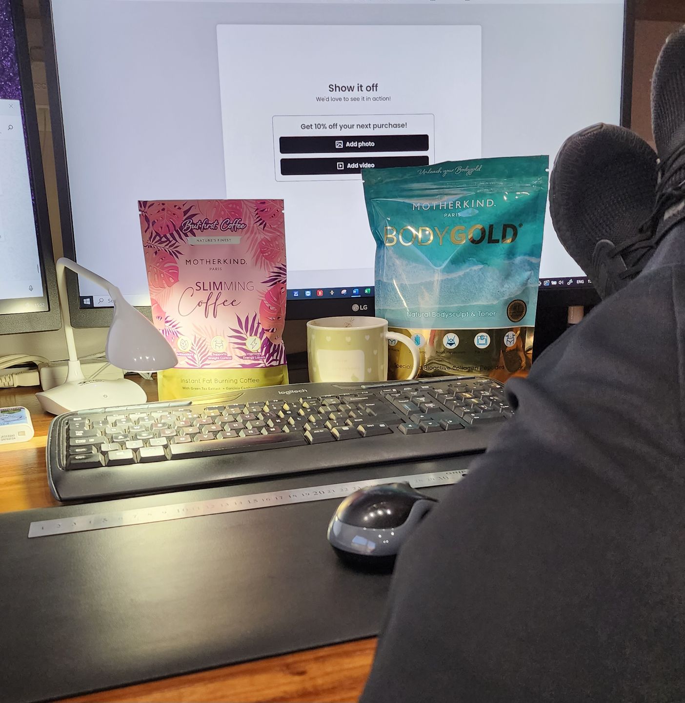 Customer photo review of Slimming Coffee Starter Kit