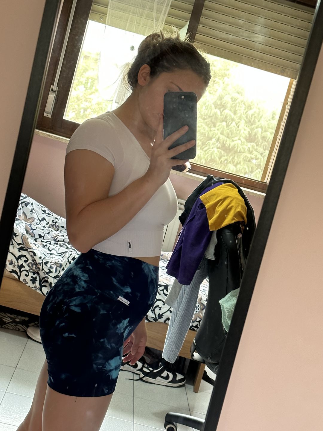 Customer photo review of Shorts Elements Acqua Turchese Blu