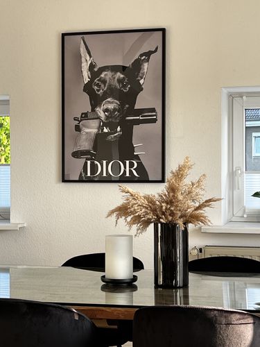 Customer photo review of Fashion Print Dior (no border) Poster