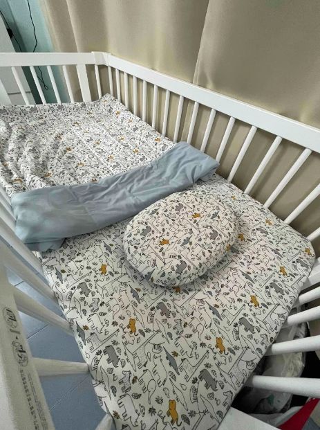 Customer photo review of Getha Baby Latex Mattress (with French Wool Padding)