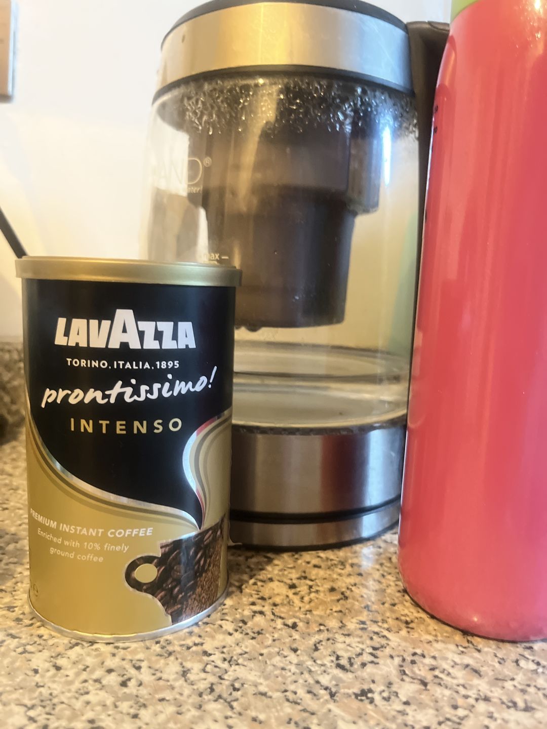 Customer photo review of Lata Lavazza Prontissimo Intenso 95 grs. Instantáneo