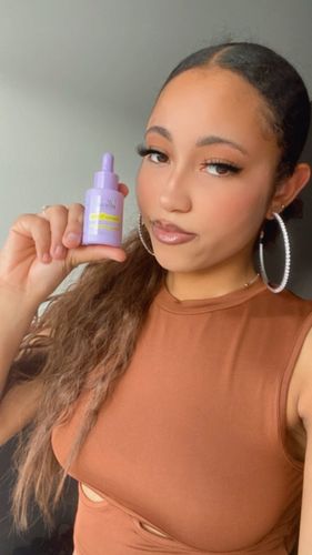 Customer photo review of Forever Young Face Serum - Anti ageing