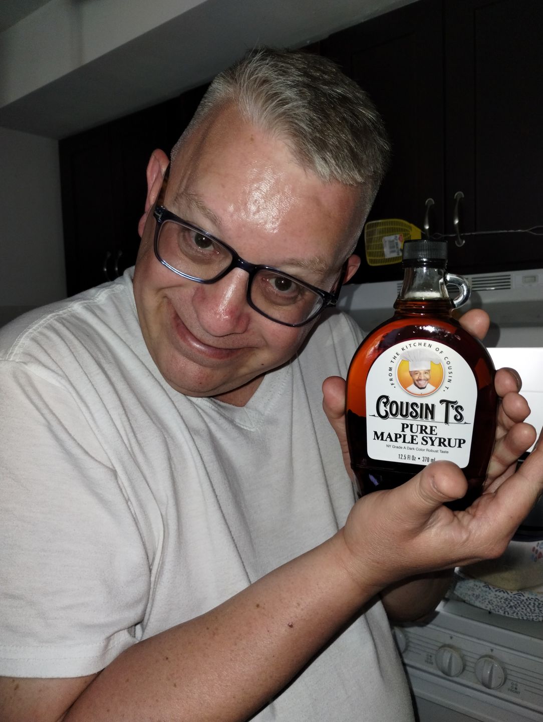Customer photo review of Cousin T's Maple Syrup & 2 Pack Pancake Mix Bundle