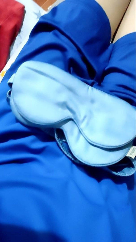Customer photo review of Zero Carbon Tencel Eye Mask