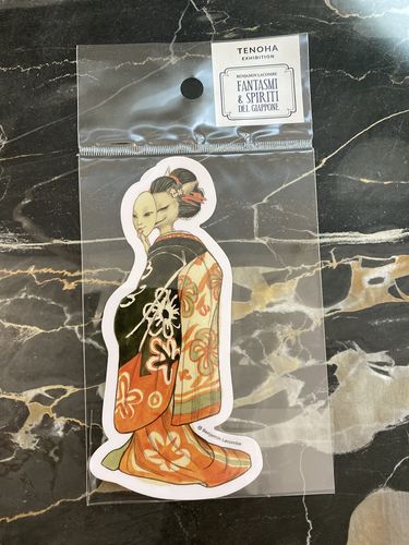 Customer photo review of Stickers Kitsune PVC Vinyl - Fantasmi & Spiriti del Giappone