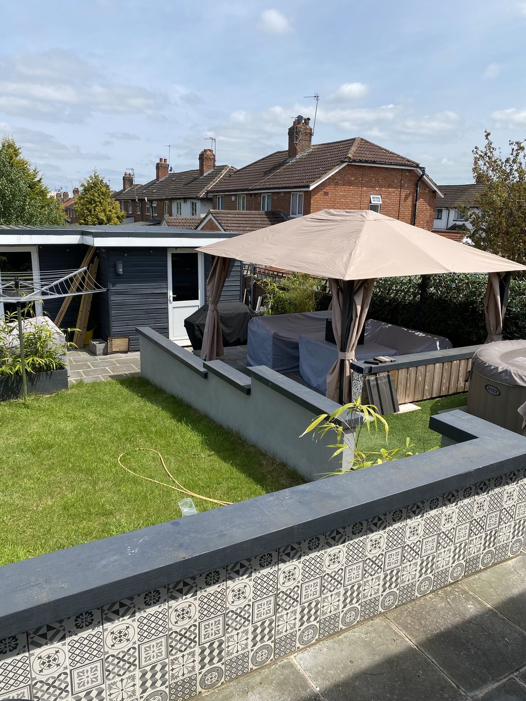 Customer photo review of Venice Garden Gazebo Canopy