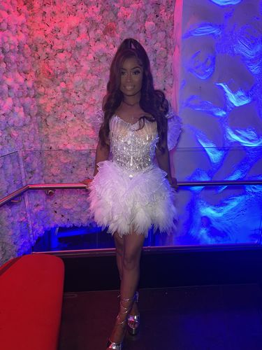 Customer photo review of Naive White Dress(Ready To Ship)