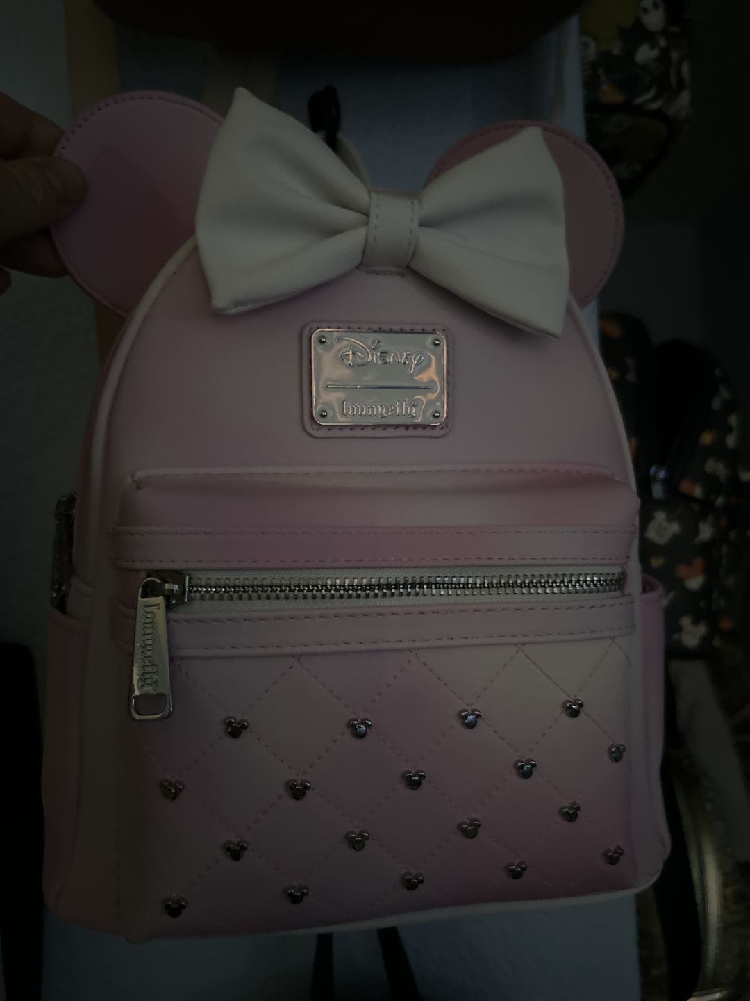 Customer photo review of 707 Street Exclusive - Loungefly Disney The Minnie Mouse Classic Series Mini Backpack - Sakura