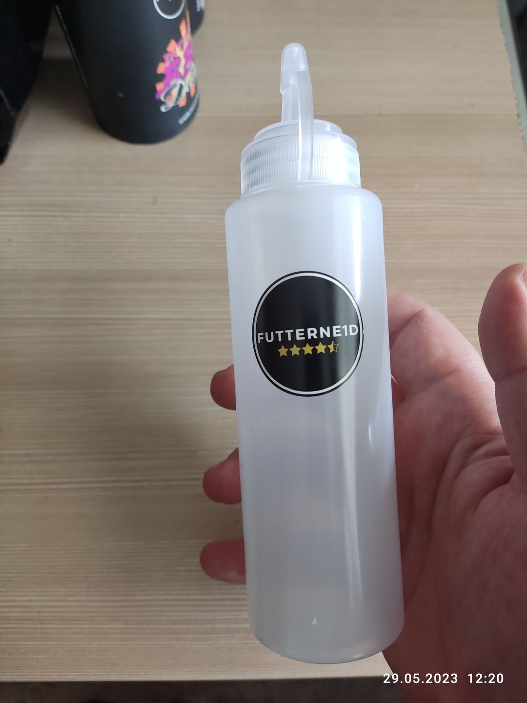 Customer photo review of Refill-Squeezeflasche 250ml