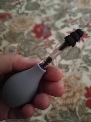 Customer photo review of Zōk Relief Replacement Earbud Ear Tips