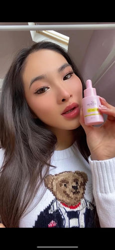 Customer photo review of Glow Face Oil