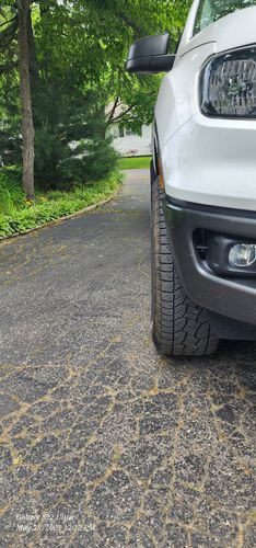 Customer photo review of 4PCS Hub Centric Wheel Spacers 1.5 Inch 6x5.5" 93.1mm For 2013-2022 Ford Ranger 2021-2025 Bronco