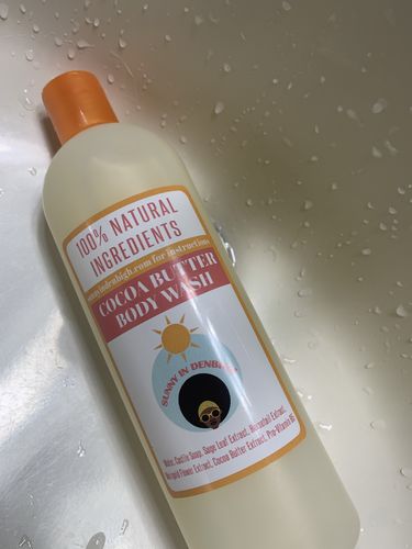 Customer photo review of Cocoa Butter Body Wash