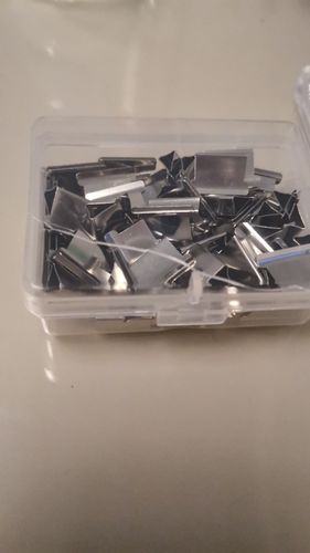 Customer photo review of Reusable Handheld Paper Clamp Clip Dispenser