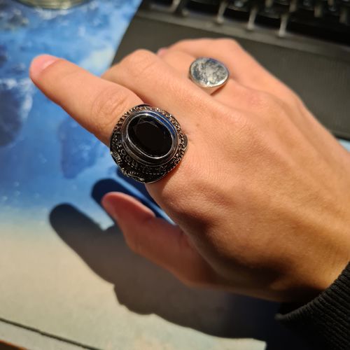 Customer photo review of Totem Gemstone Ring
