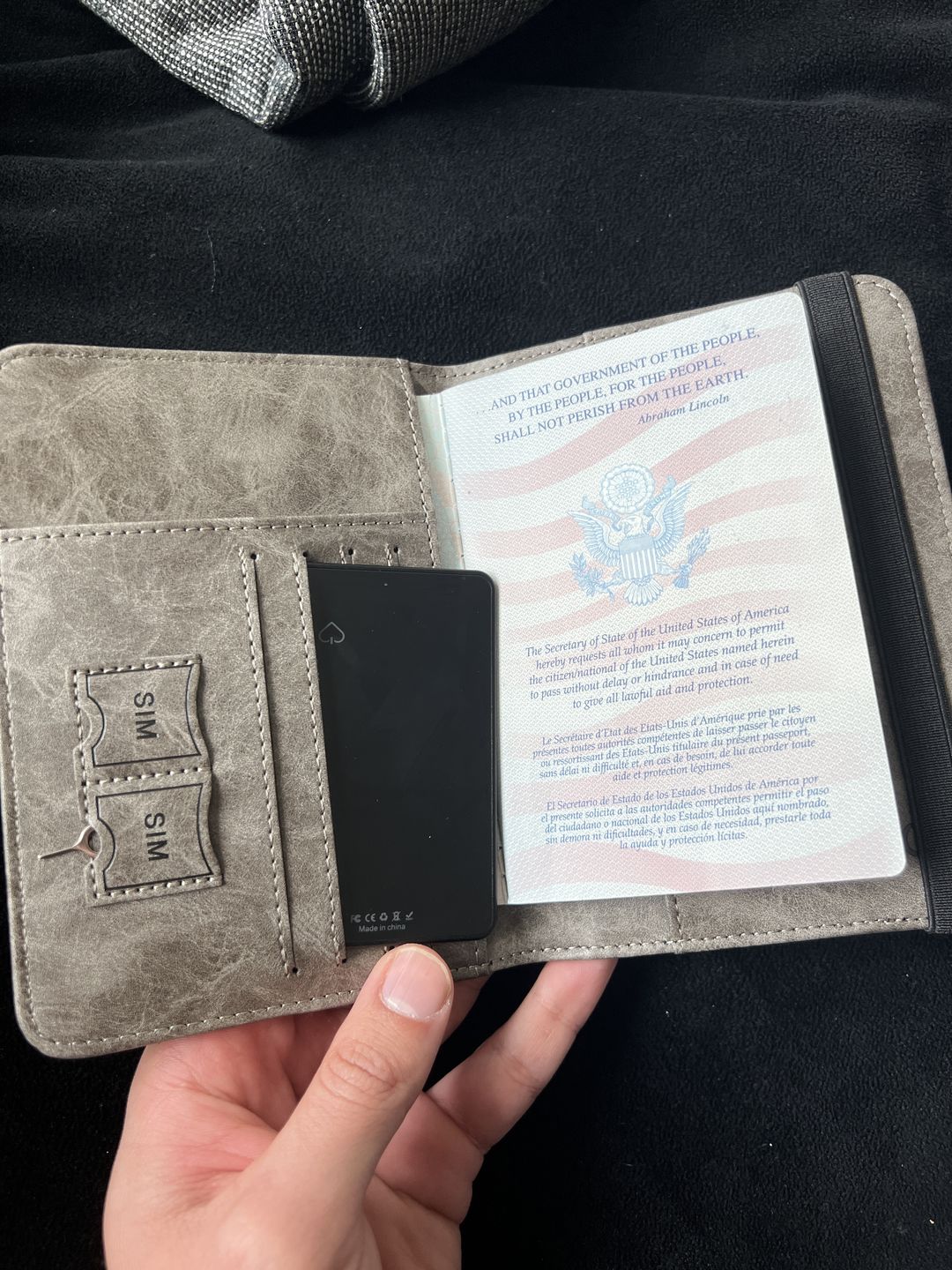 Customer photo review of Ace Card - Apple Find My