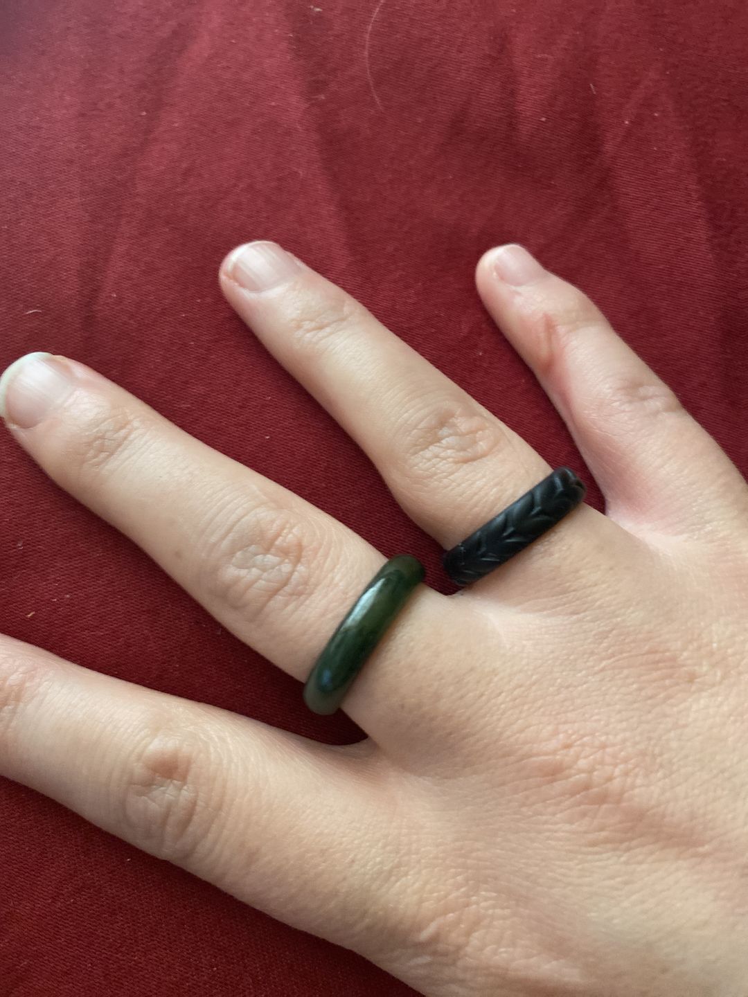 Customer photo review of Greenstone Ring