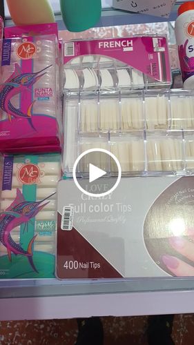 Customer video review of Tip Cuadrado French 100 pzas Fantasy Nails