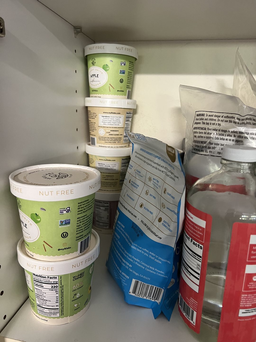 Customer photo review of Blueberry Maple Oatmeal