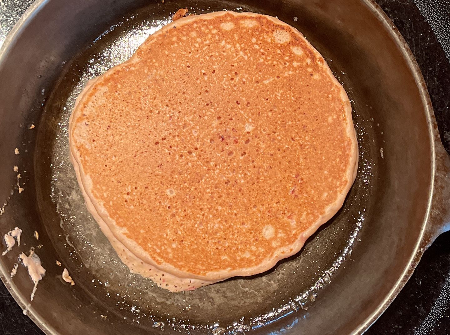 Customer photo review of Cousin T's Buckwheat Gourmet Pancake Mix (2 Pack)