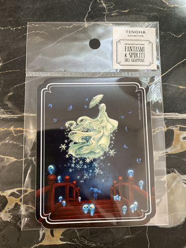 Customer photo review of Sticker Yuki-Onna PVC Vinyl - Fantasmi & Spiriti del Giappone