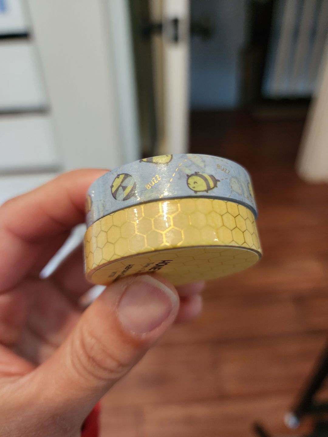 Customer photo review of (Pre-order) Happy Bees Washi Tape (Set of 2)