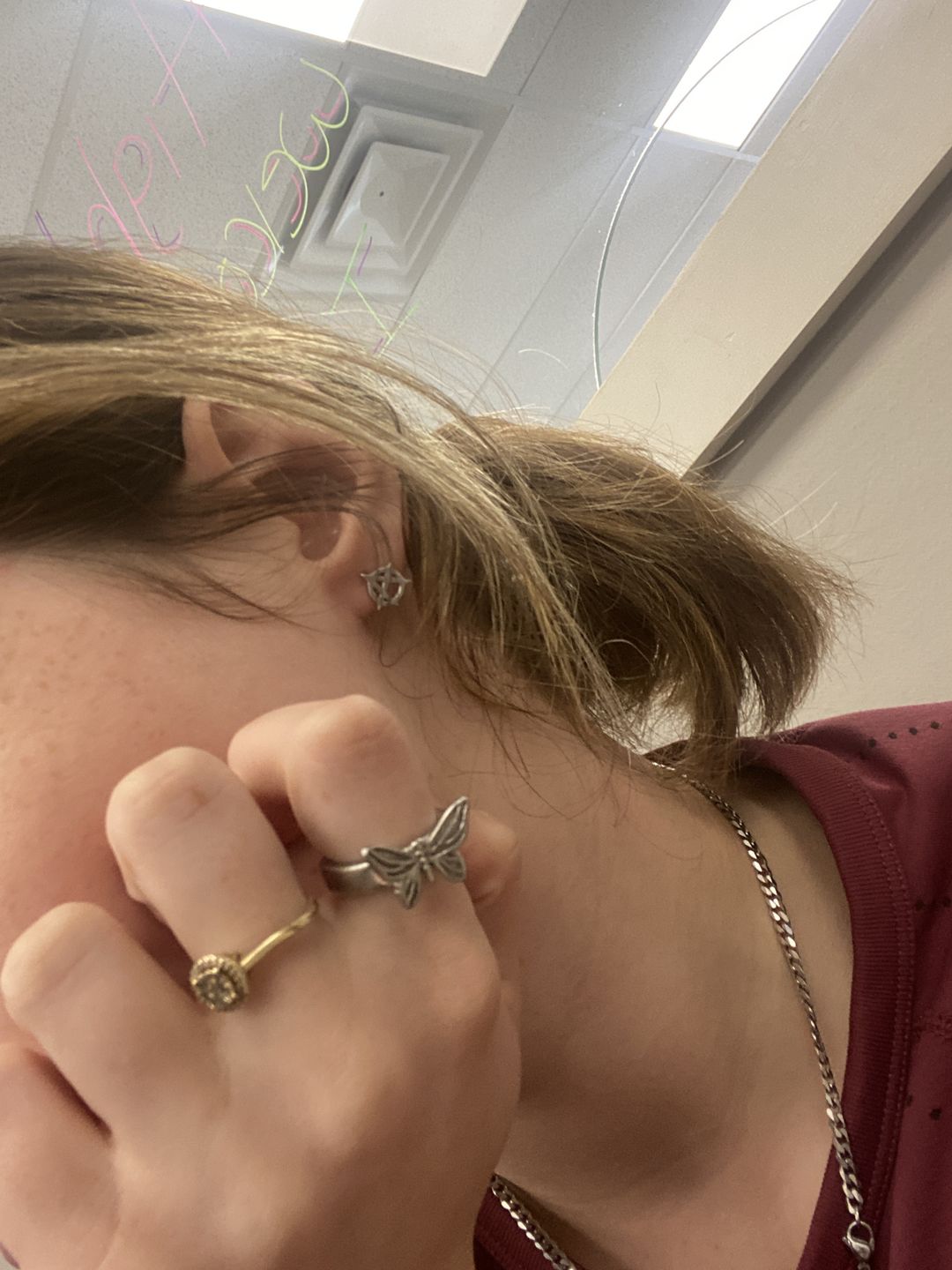 Customer photo review of ANARCHY EARRING