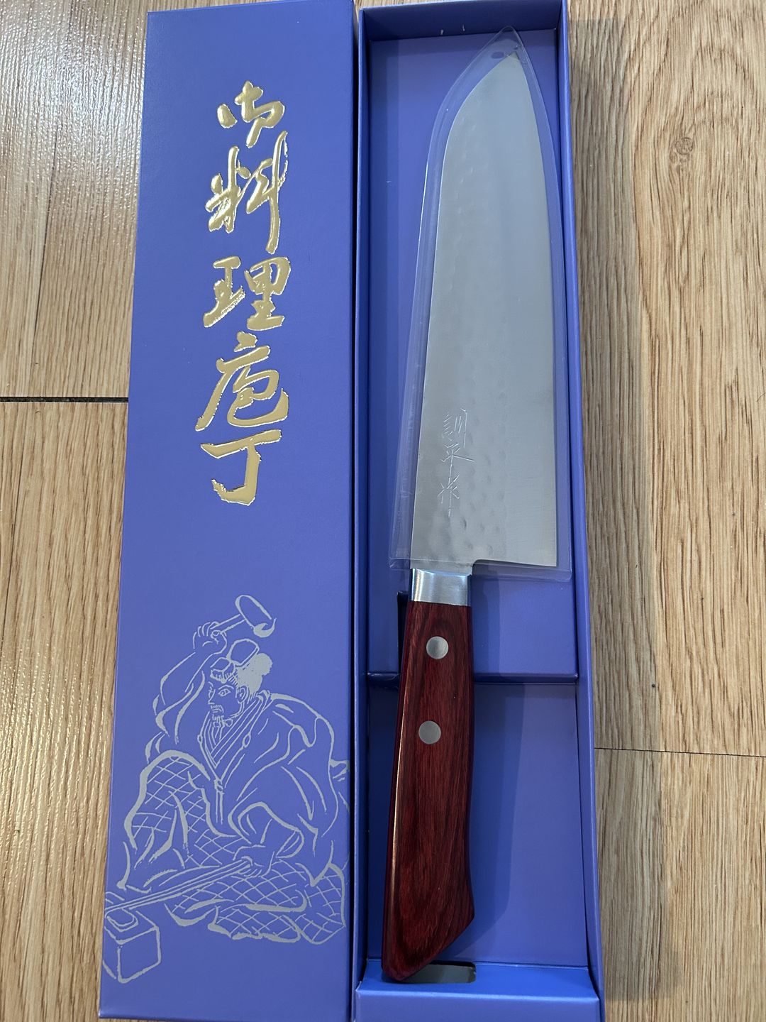 Customer photo review of Masutani Tsuchime Gyuto 180 mm