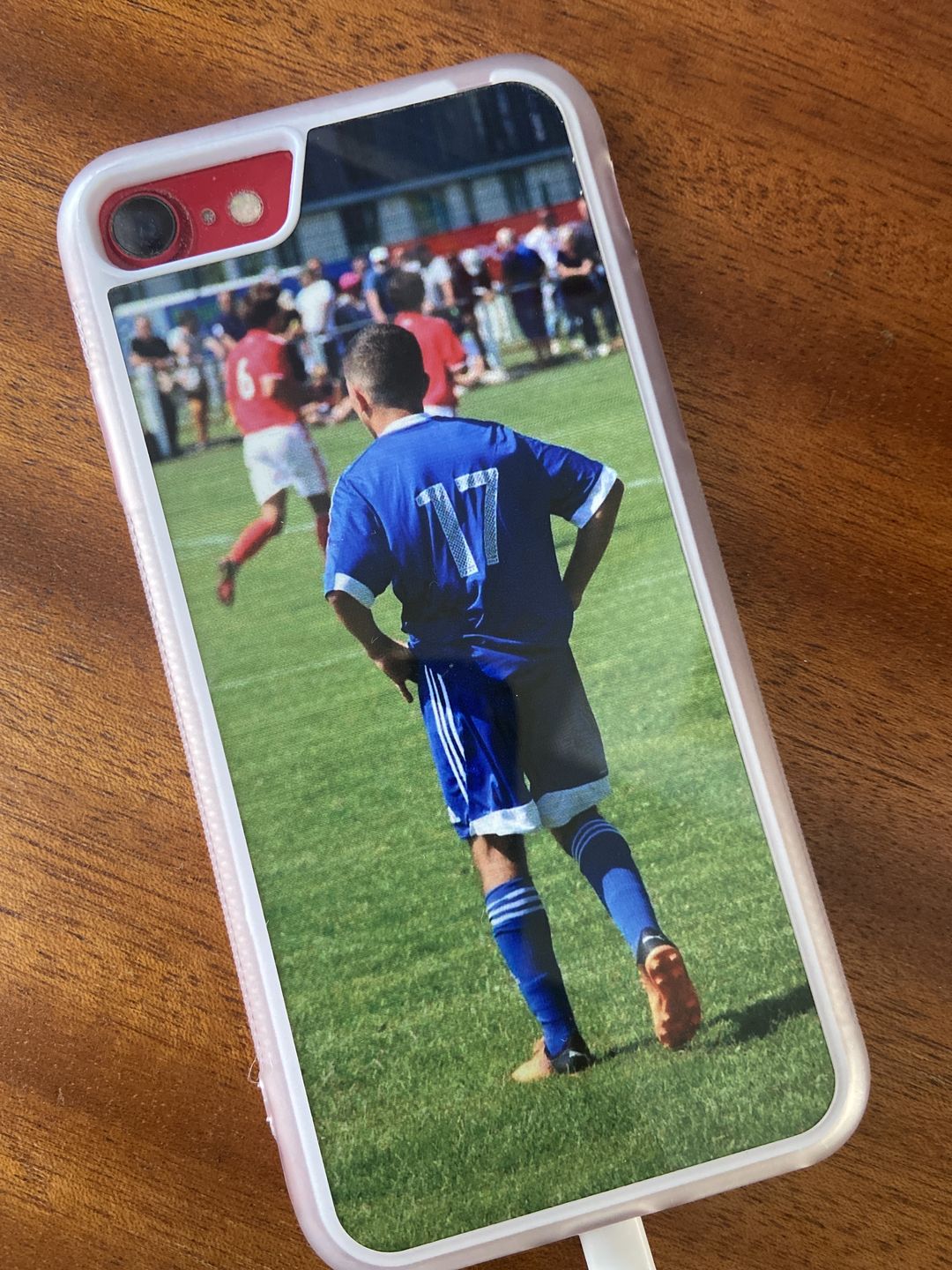 Customer photo review of Coque PHOTO 100% personnalisable - iPhone smartphone - TEAMCOQUES