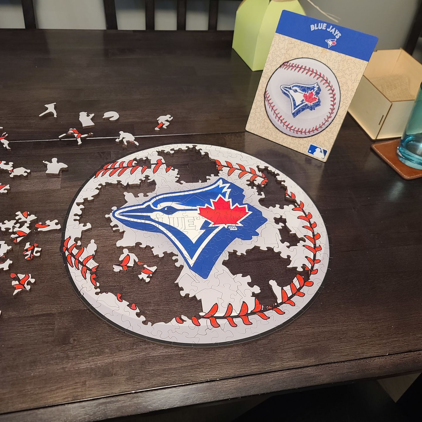 Customer photo review of Toronto Blue Jays® - Official Wooden Puzzle