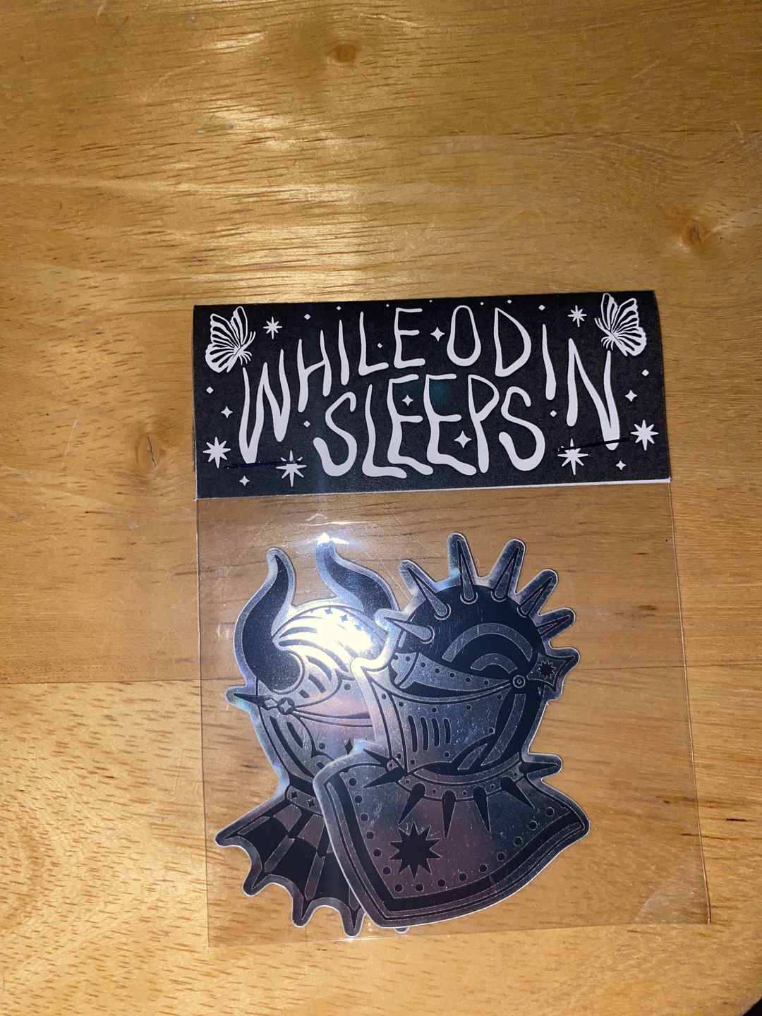Customer photo review of To The Death Sticker Set