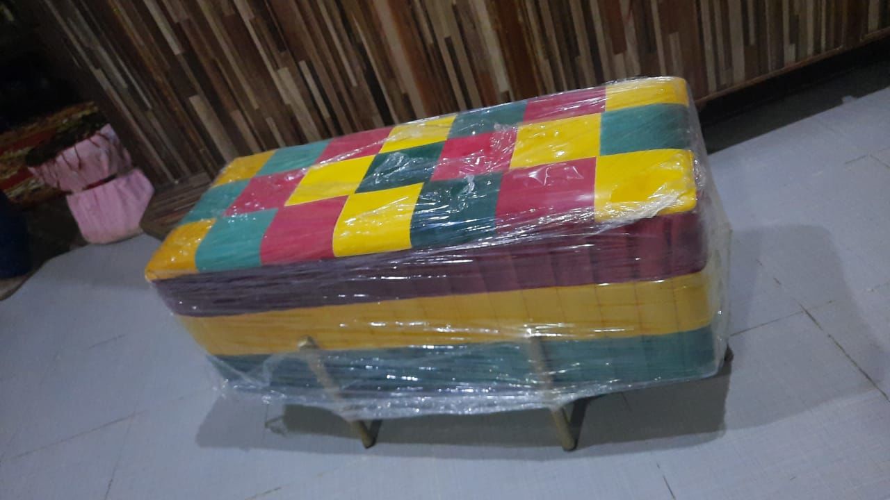 Customer photo review of 2 Seater Wooden Stool WS-08