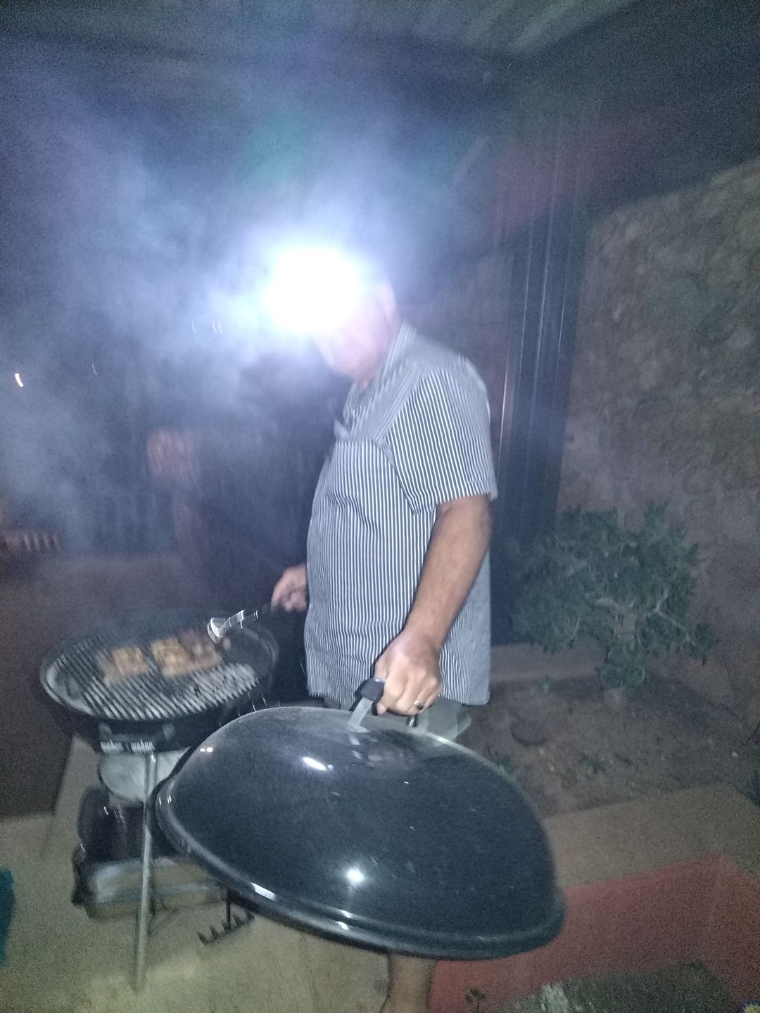 Customer photo review of Lumeo Pro Premium Headlamp SPECIAL OFFER.