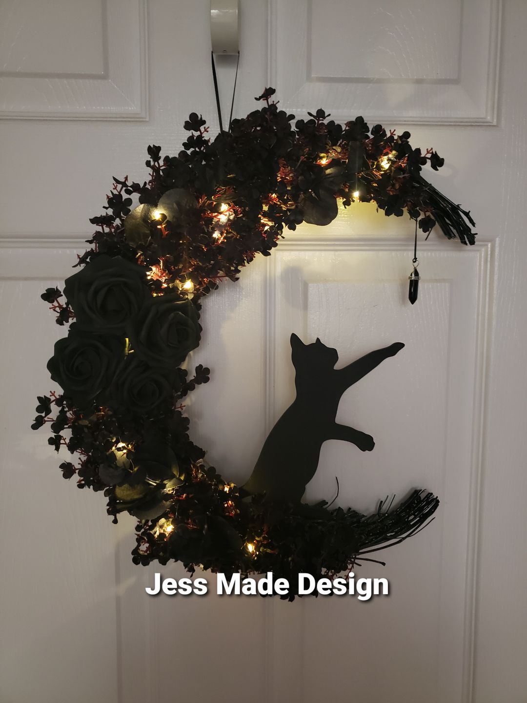 Customer photo review of Unfinished Wood Playing Cat Shape - Craft - up to 36"
