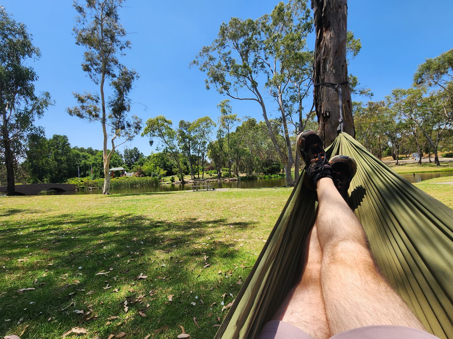 Customer photo review of Ultralight Hammock