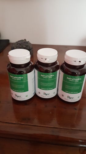 Customer photo review of PAK 3 CONFEZIONI SPIRULINA BIO capsule da 500mg l'una