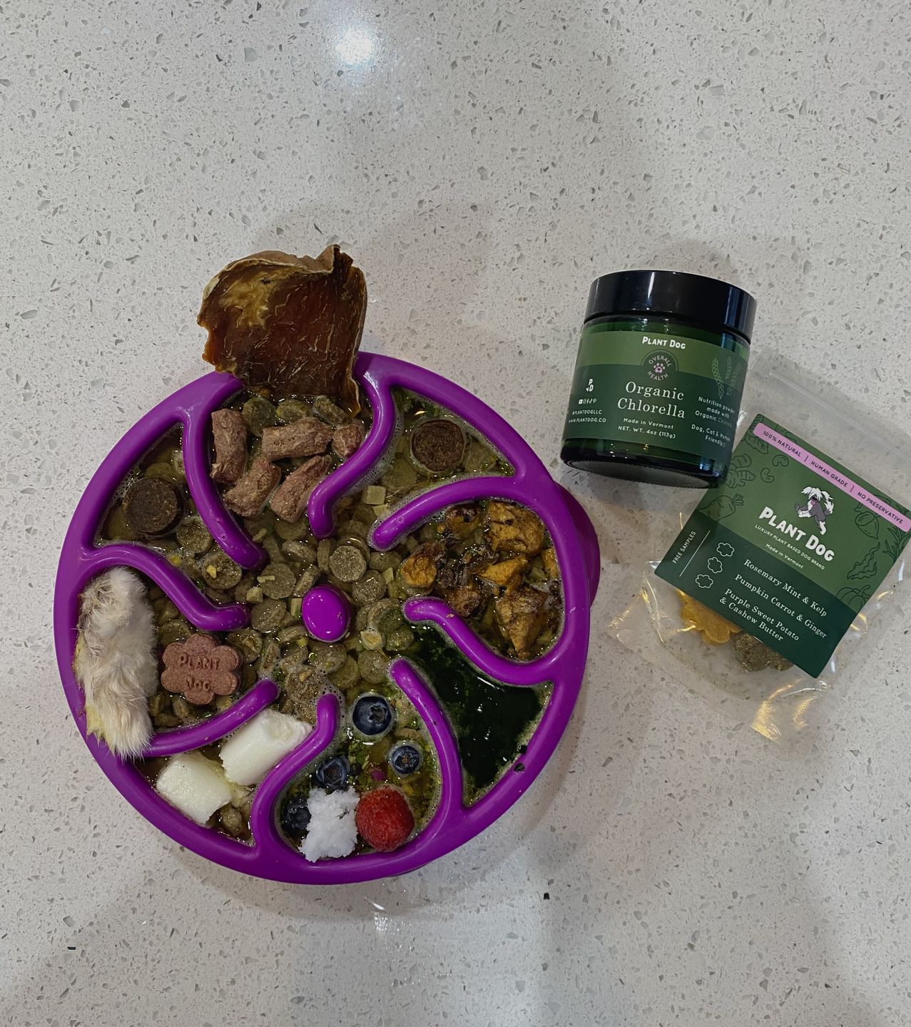 Customer photo review of Chlorella Powder Supplement- Natural Immunity Boost and Anti-Inflammatory