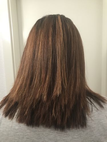 Customer photo review of Ultimate Liss Hair Treatment 1L - Hanna Lee