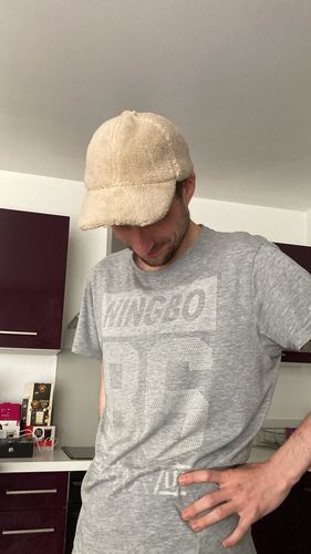 Customer photo review of FURRY CAP.