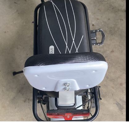 Customer photo review of Rear Passenger Saddle