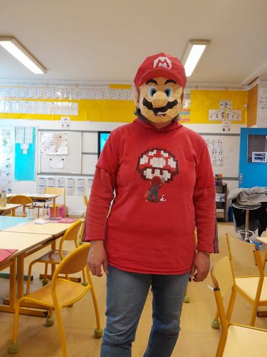 Customer photo review of Patrons Masque Super Mario (pdf)