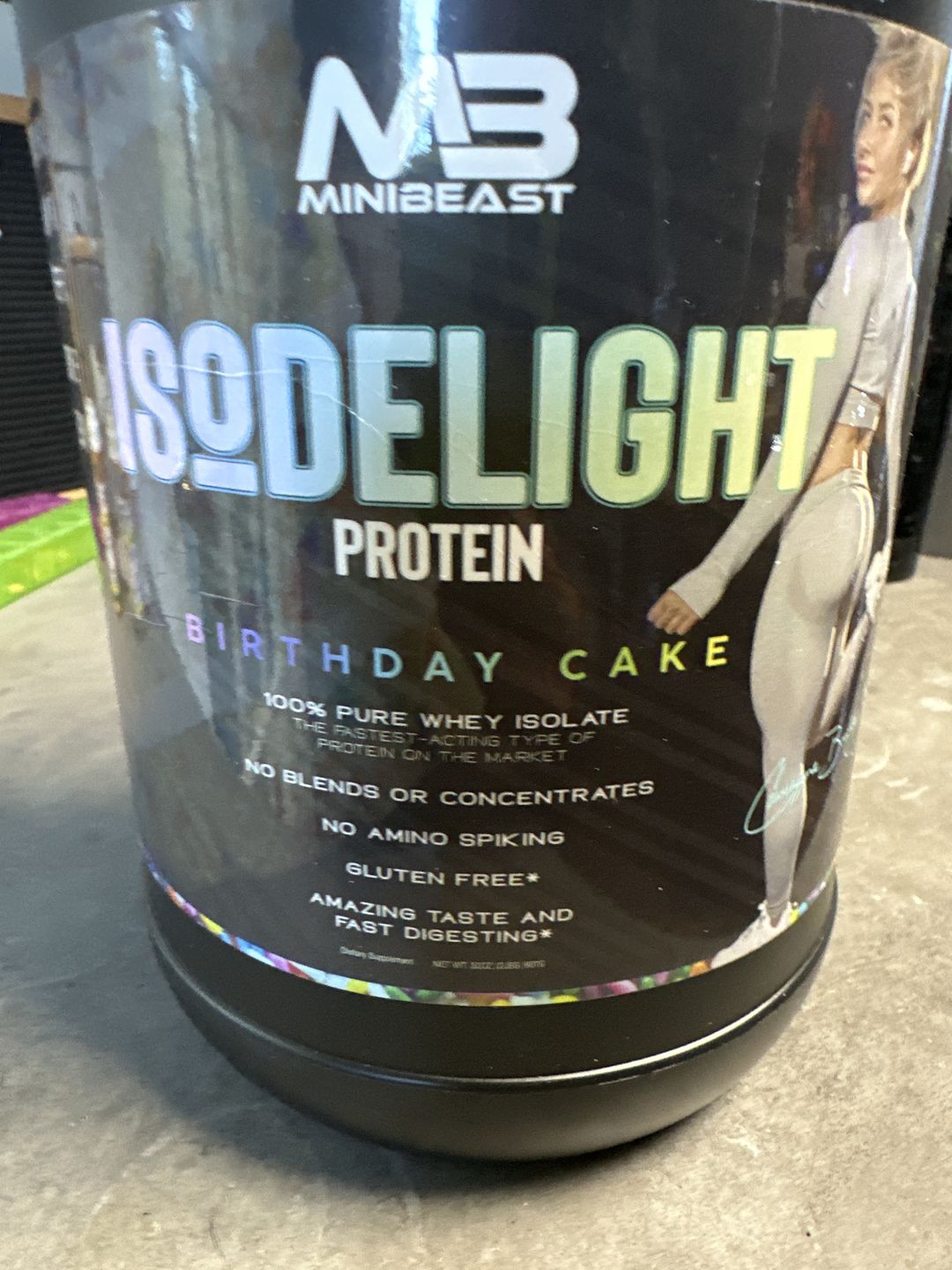 Customer photo review of IsoDelight Protein