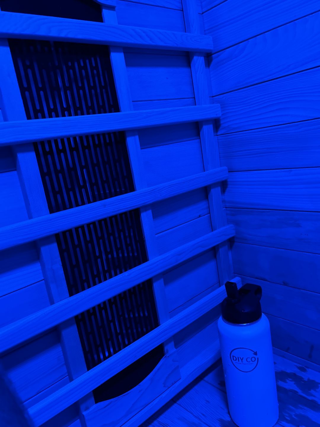 Customer photo review of 2 Person Infrared Sauna