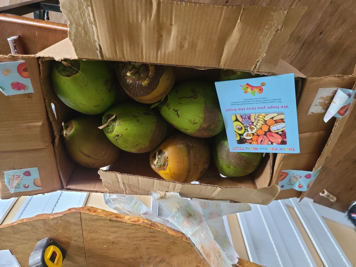 Customer photo review of Sprouted Coconut Box *Pre-Order*