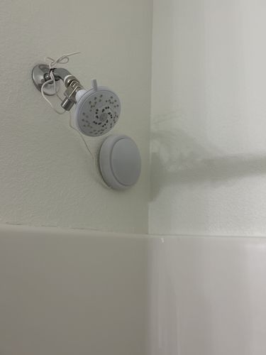 Customer photo review of The Shower Wizard