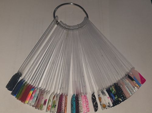 Customer photo review of Muestrario Aro Cuadrado Crystal 50 pzas