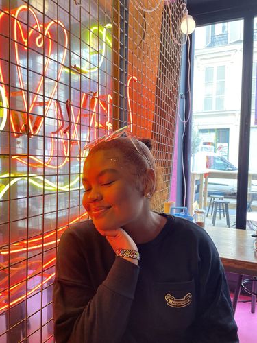 Customer photo review of Le piercing au nez Nina