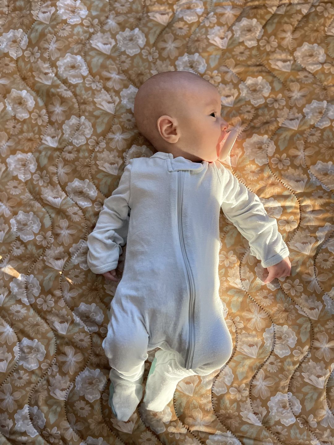 Customer photo review of Patterned Machine Washable Reversible Indoor/Outdoor Quilted Water Resistant Play Mat Blanket