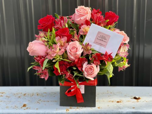 Customer photo review of Lexi Box - Pink & Red