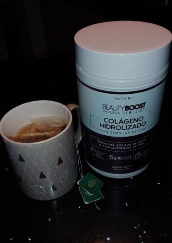 Customer photo review of COLÁGENO HIDROLIZADO CON VITAMINA C, D3, BIOTINA Y SEMILLAS DE UVA